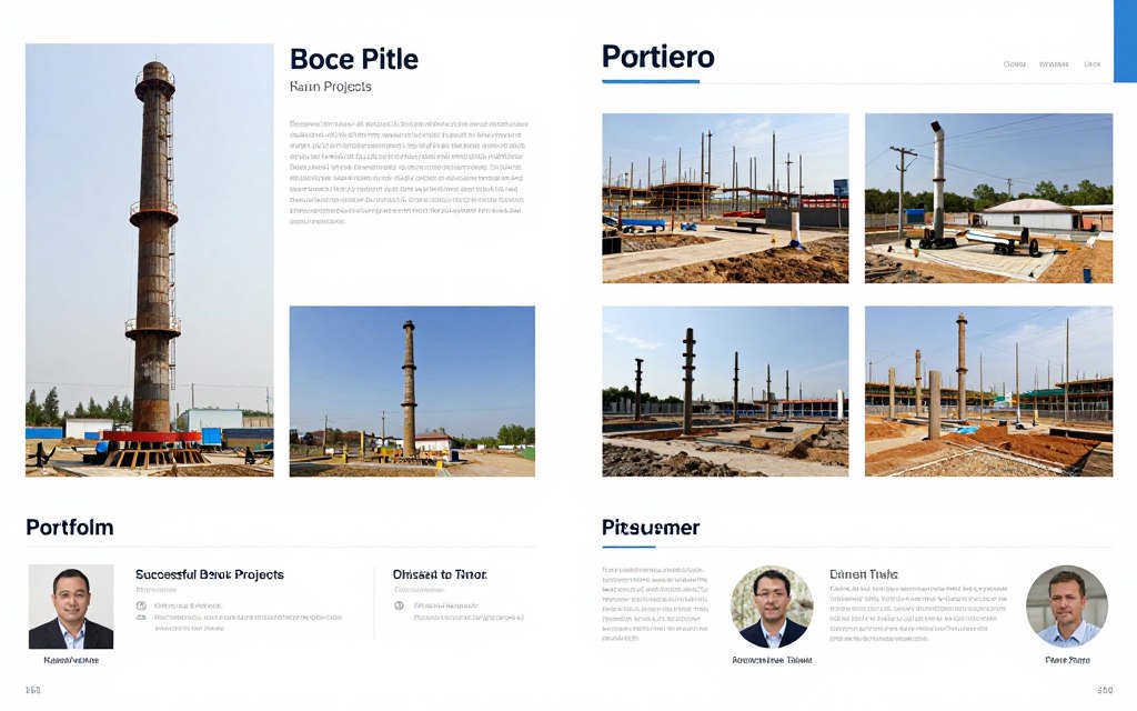 portfolio proyek bore pile yang sukses
