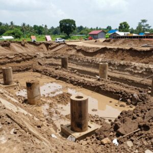 tanah lunak yang memerlukan pondasi bore pile