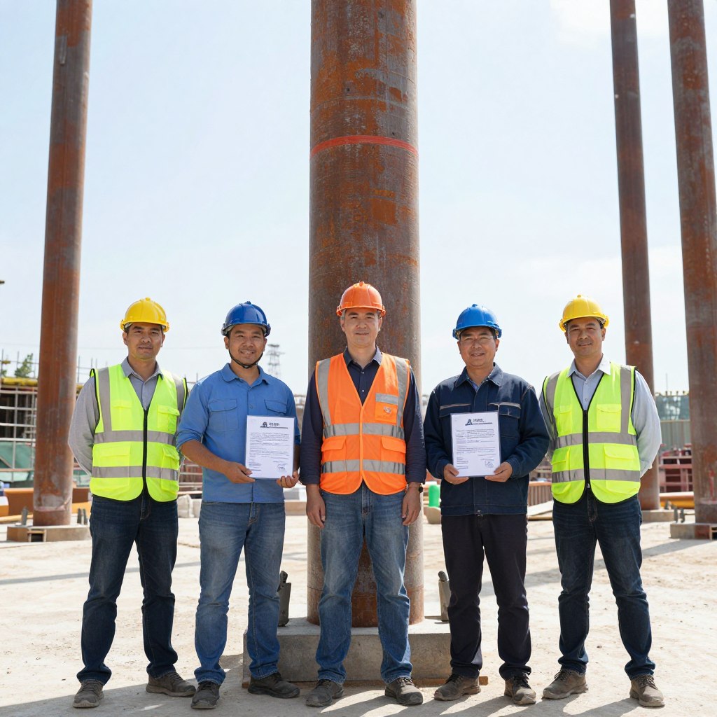 tim profesional bore pile dengan sertifikasi